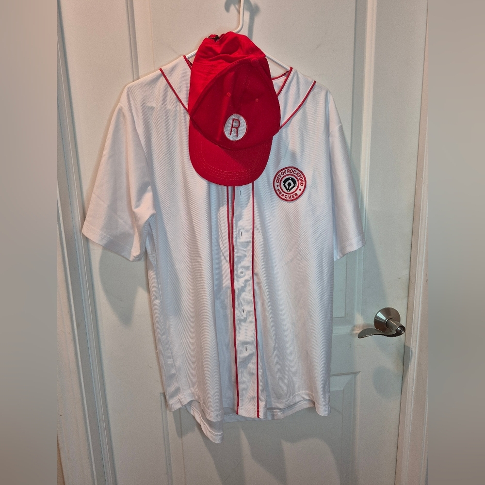 League of Their Own Uniform Rockford Peaches Costume Cosplay Halloween